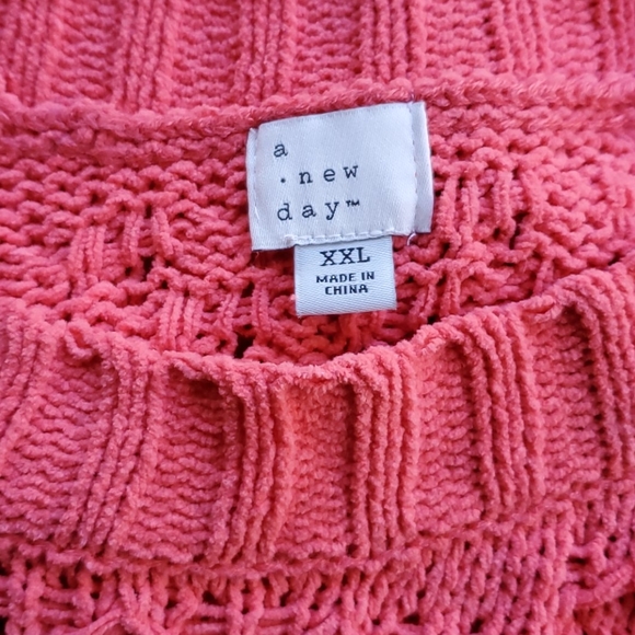 A New Day knit Sweater Peach color (SOLD) - Picture 6 of 6